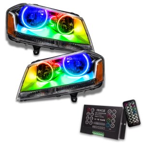 Dodge Avenger Headlight Assemblies - ORACLE Lighting - ColorSHIFT w/ 2.0 Controller - `08-`14